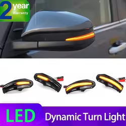 Intermitente dinámico LED de espejo para Toyota RAV4 XA40