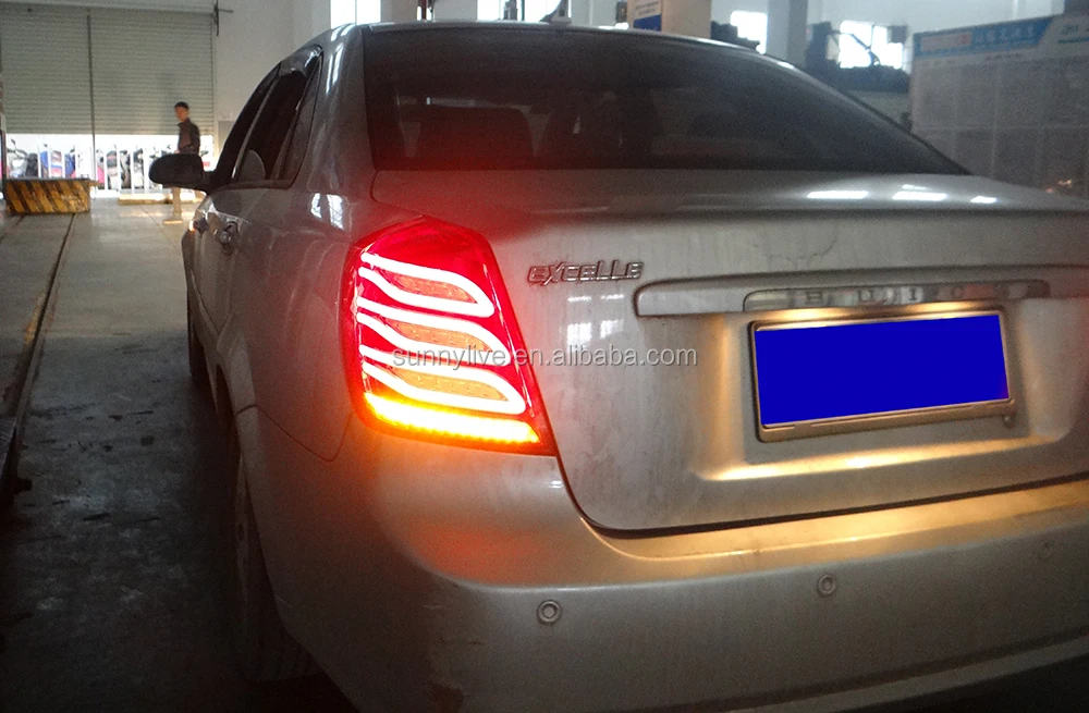 Vista del módulo trasero LED y aspecto de la carcasa