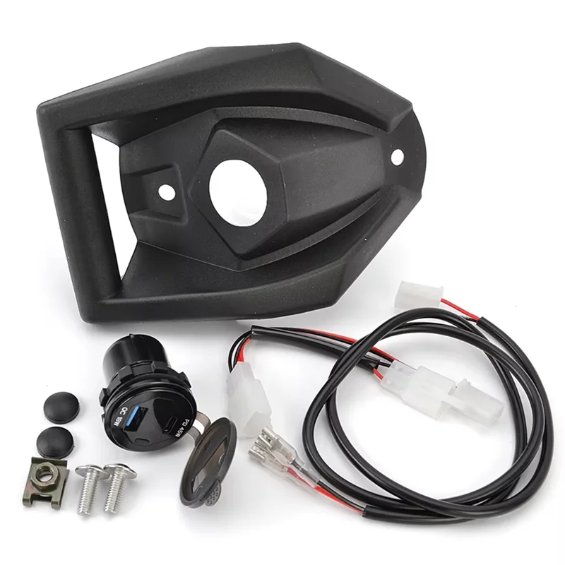 Soporte de móvil con puerto USB para Yamaha XMAX 300 (2017-2024) - imagen 5