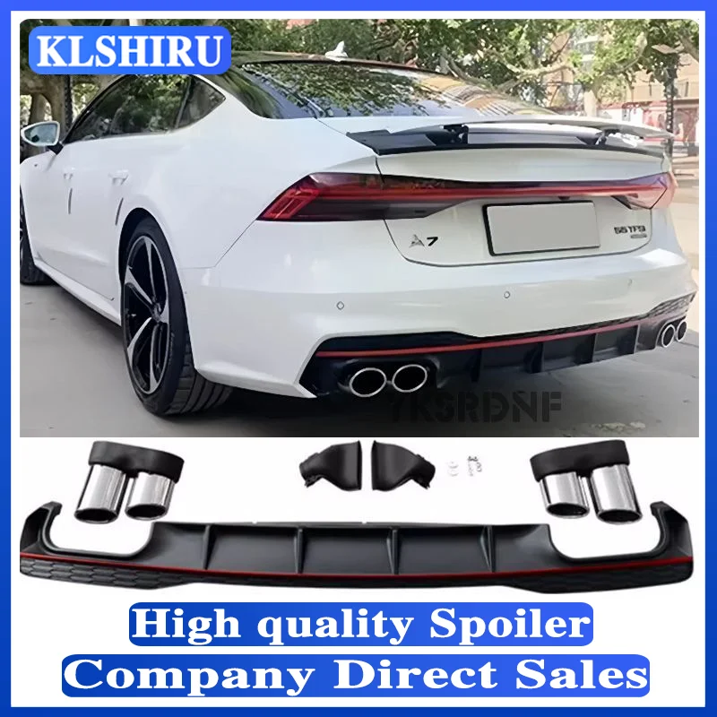 Labio difusor trasero Audi A7 Sline 2019-2020 PP