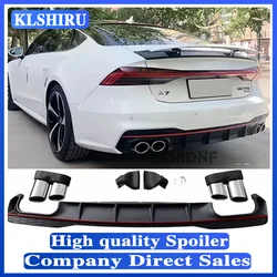 Labio difusor trasero Audi A7 Sline 2019-2020 PP