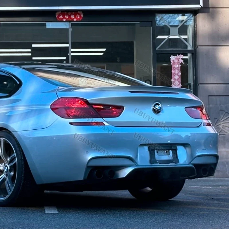 Spoiler trasero carbono divisor negro BMW M6 F12 F13 2011-2018 - imagen 5