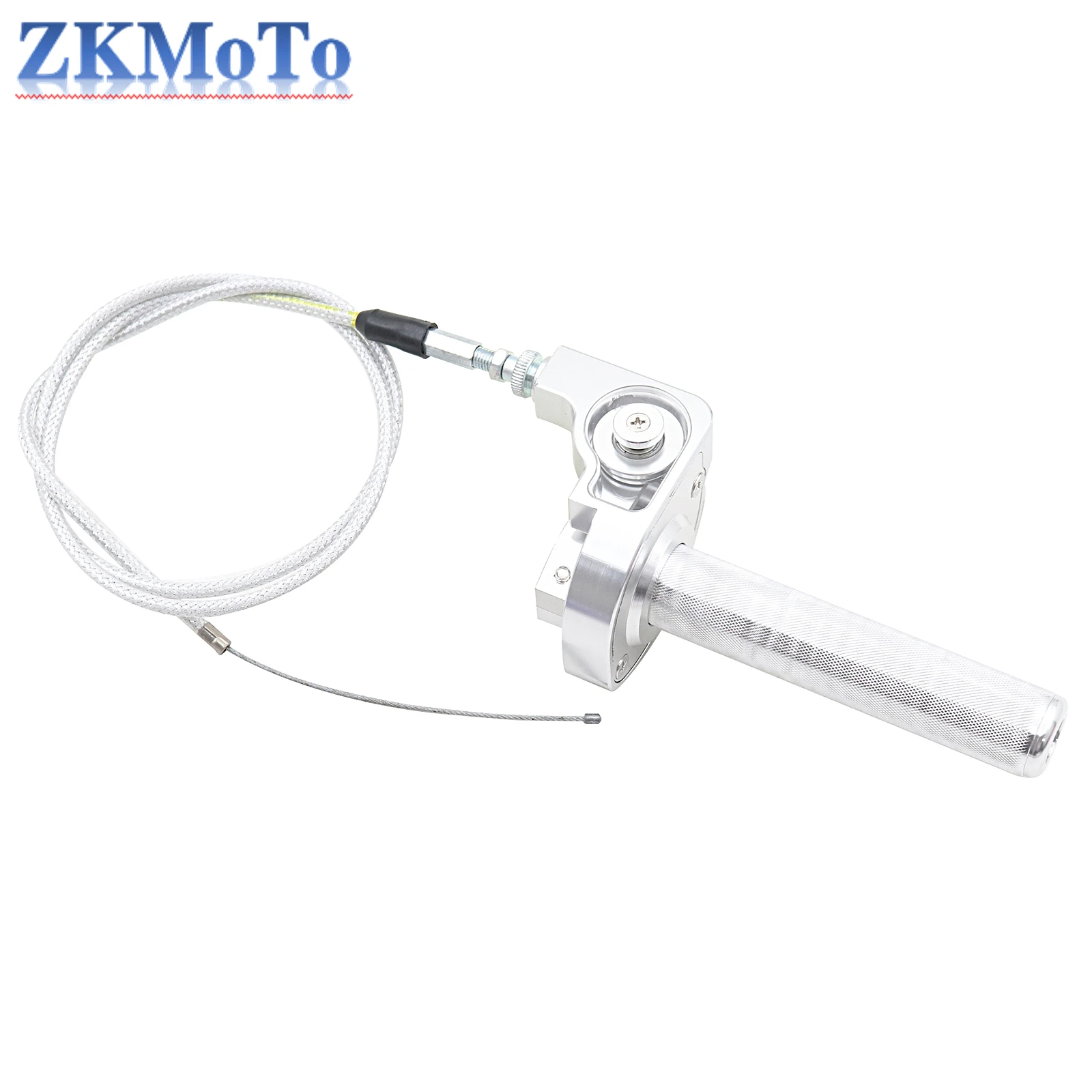 Puño acelerador CNC universal 7/8" con cable 1200 mm para ATV y moto - imagen 4