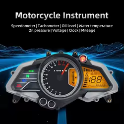 Cuadro de instrumentos digital 12000 rpm para Bajaj 200NS