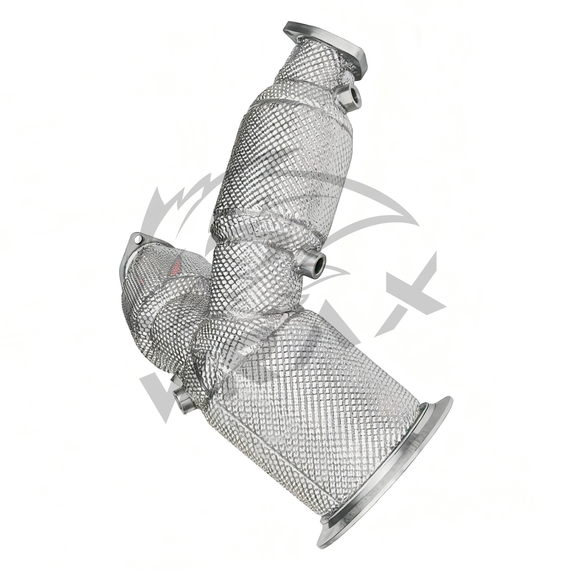 Escape WRAX de alto flujo para Audi A8 D5 3.0T con bajante en acero inoxidable - imagen 4