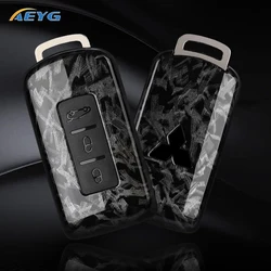 Funda llave Mitsubishi fibra carbono Outlander Eclipse Cross