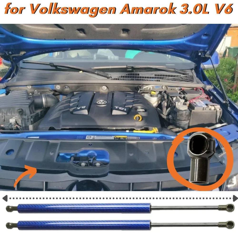 Amortiguadores de capó Volkswagen Amarok 3.0 V6 2010-2022