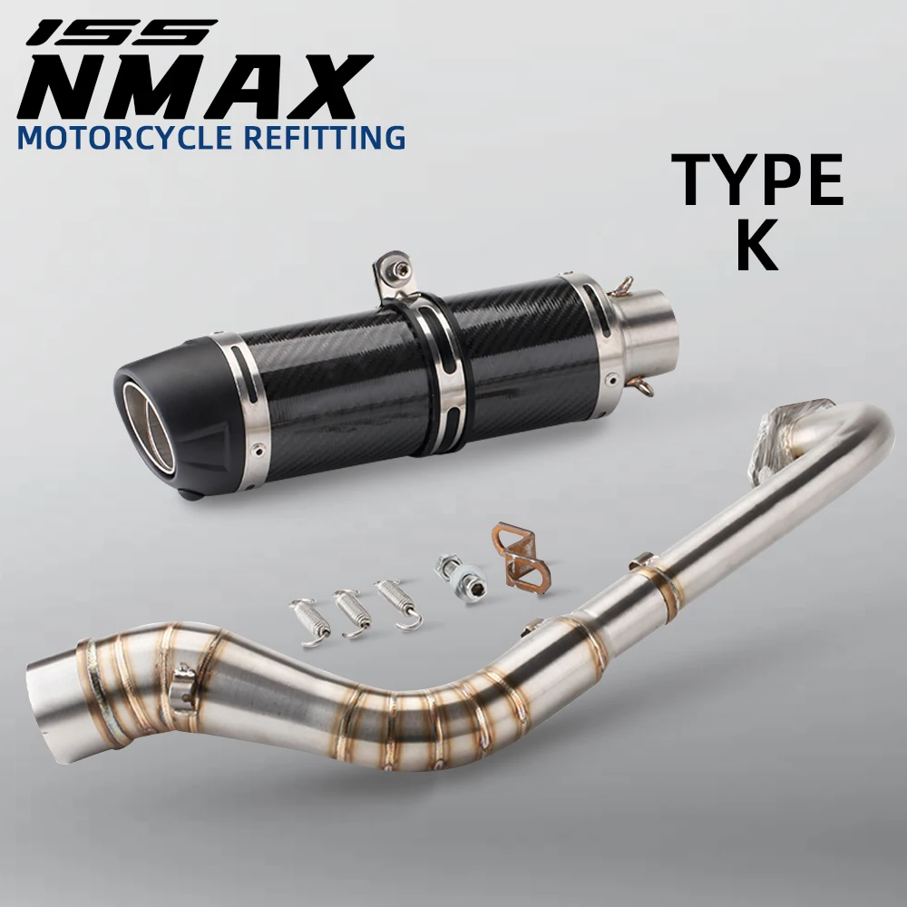 Escape slip on Yamaha NMAX 125 155 con enlace frontal 2015-2017 - imagen 3