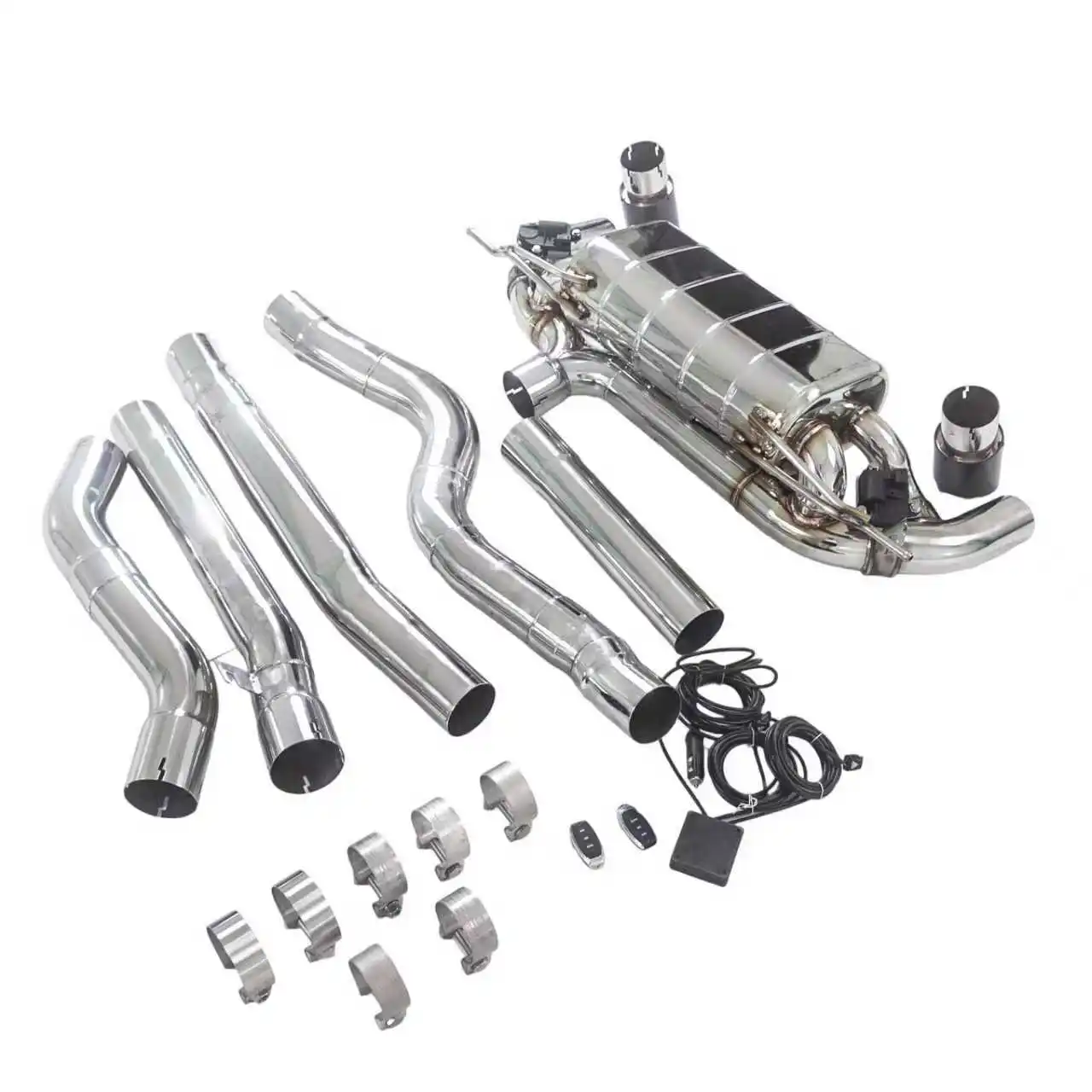Escape catback GFC con válvulas – BMW F30/F31 335i/340i 3.0 - imagen 3