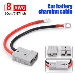 Conectores batería doble polo cable silicona
