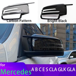 Carcasas de retrovisor efecto carbono Mercedes W204/W212/W176/W246