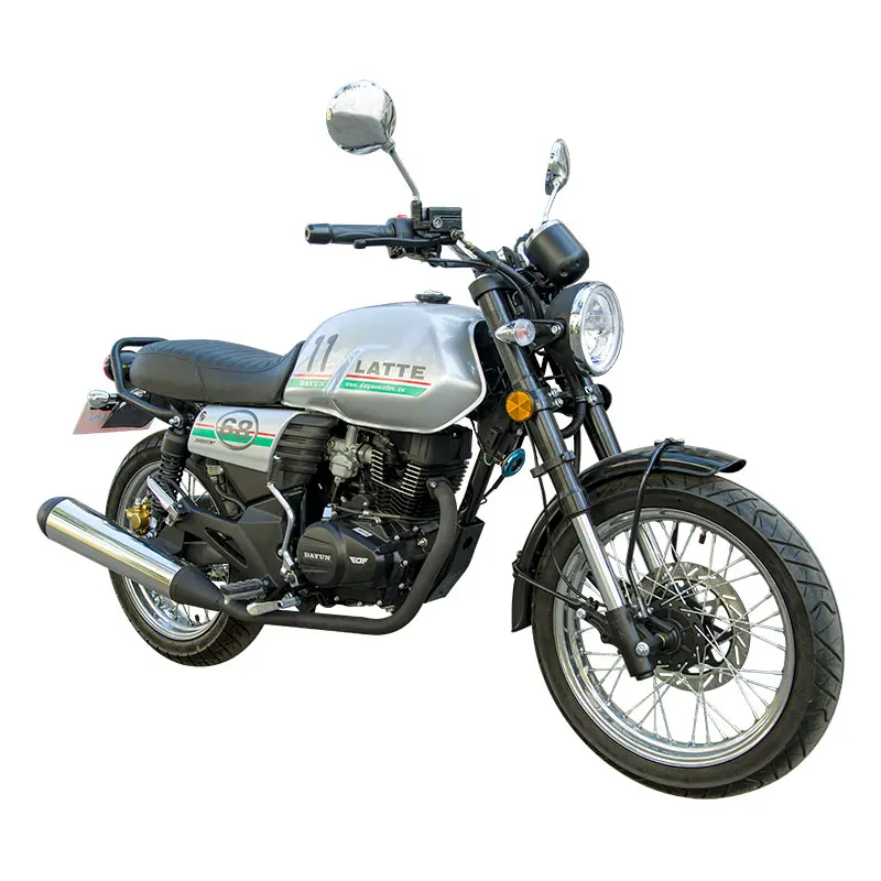 Motocicleta retro nueva de dos ruedas - imagen 3