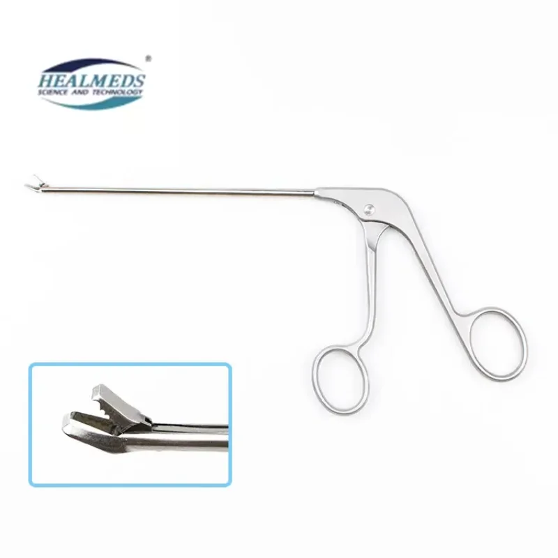 Reparación de menisco quirúrgico, cesta de mano artroscópica para hombro, pinzas de perforación rectas ovaladas, instrumentos de artroscopia de rodilla - imagen 5