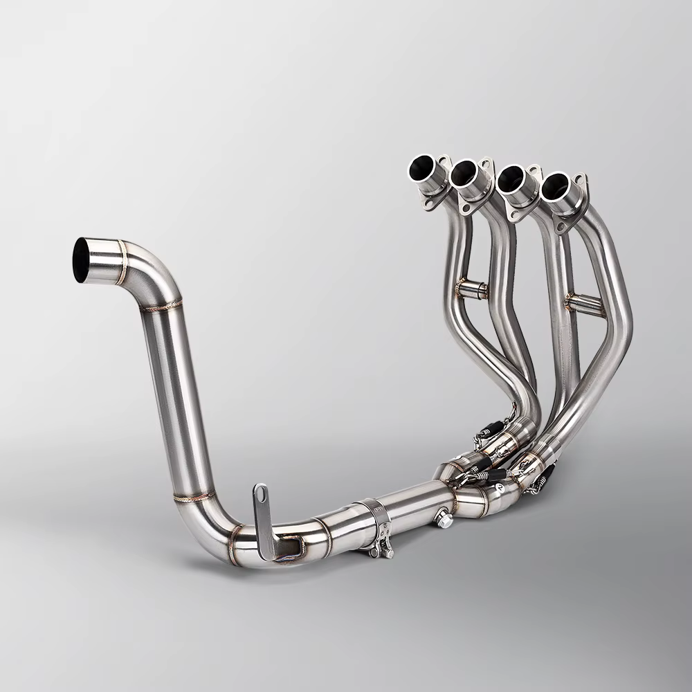 Tubo de escape inox de doble salida para Kawasaki ZX-4R/ZX-4RR - imagen 5