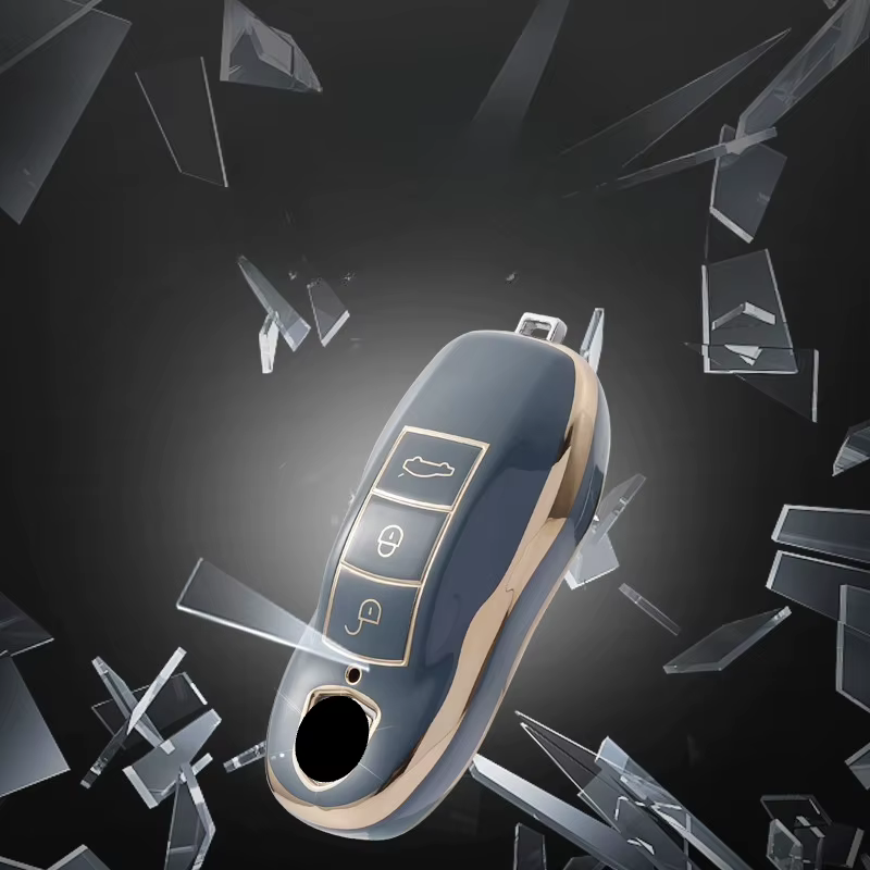 Funda de TPU para llave Porsche Panamera, Macan, 718, Taycan y 911 - imagen 2