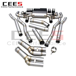 Sistema de escape CEES con válvula para BMW 540i G30/G38 B58