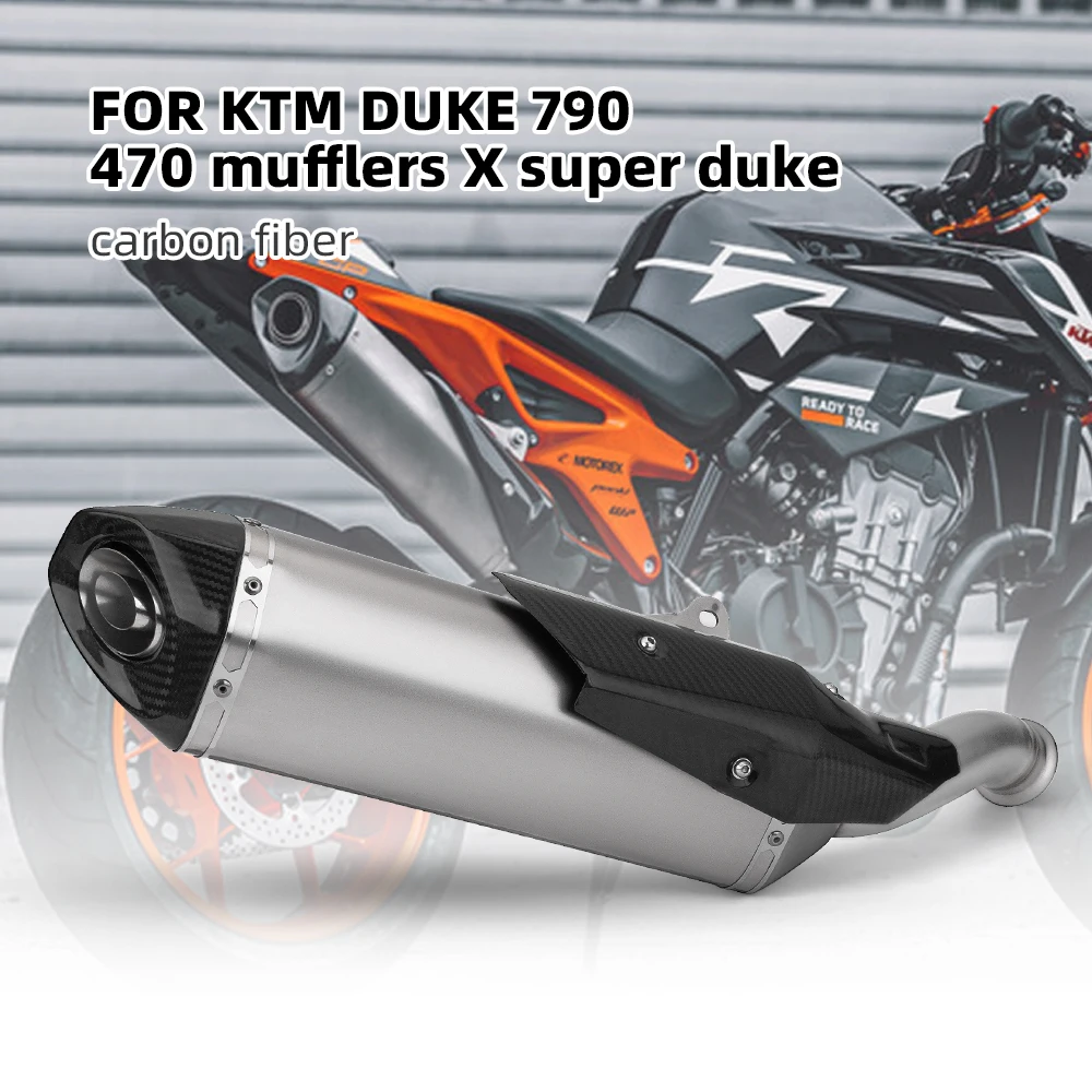 Silenciador escape KTM Super Duke 790/890 fibra carbono - imagen 2