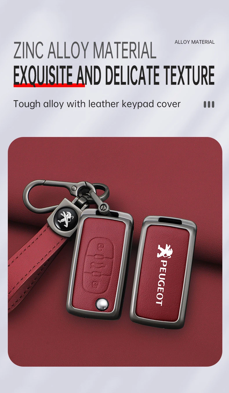 Detalle de la funda protectora de aleación de Zinc
