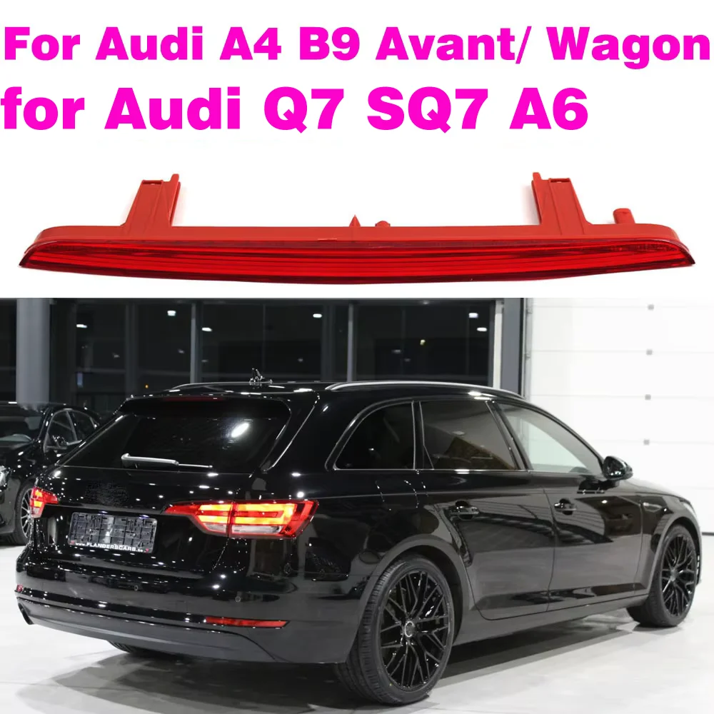 Lámpara de freno LED lente roja 3ª posición Audi A4 B9 Avant