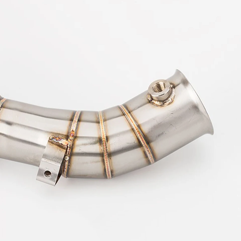 Para Yamaha R1 2009-2014 YZF-R1 YZF R1 Escape R1 tubo de conexión de Escape de motocicleta R1 silenciador de Escape R1 - imagen 4