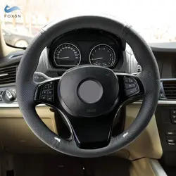Cubierta volante cuero perforado cosida a mano – BMW X3 E83/X5 E53