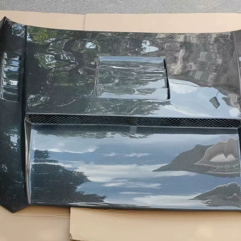 Cubierta de motor de carbono para Audi A8 D4PA (2014-2016) - imagen 3