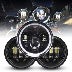 Luz antiniebla LED moto 30W 4,5″ resistente agua