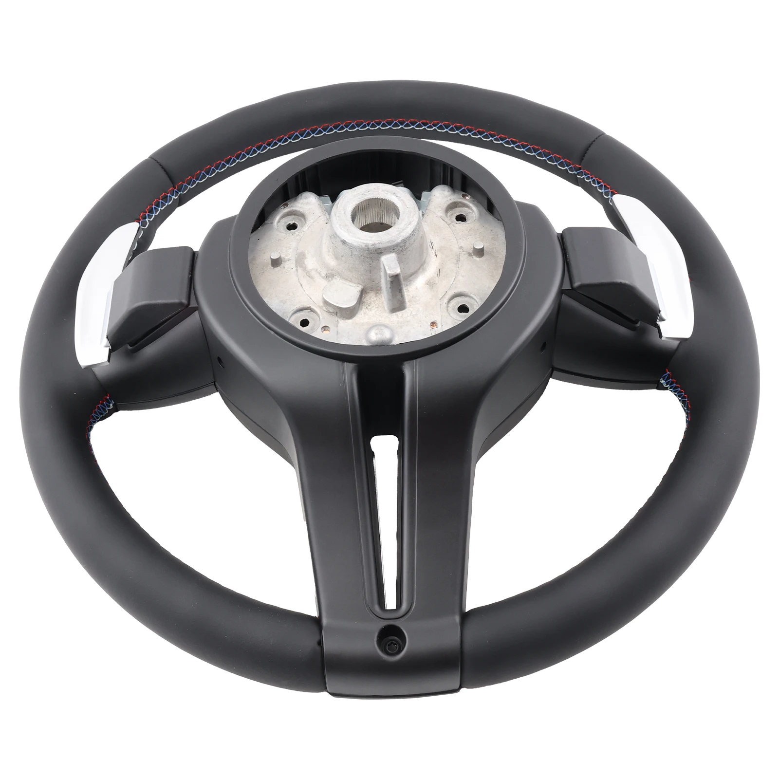 Volante deportivo multifuncion de cuero napa para BMW E70-E90 - imagen 5