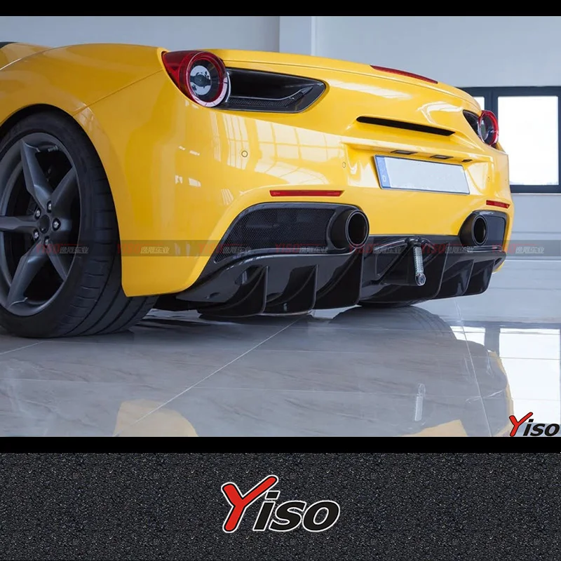 Capristo Adaptador de escape de carbono para Ferrari 488 GTB Spider - imagen 3