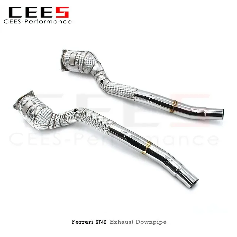 Downpipe Cees sin catalizador para Ferrari GTC4Lusso/Lusso T 6.3 - imagen 3