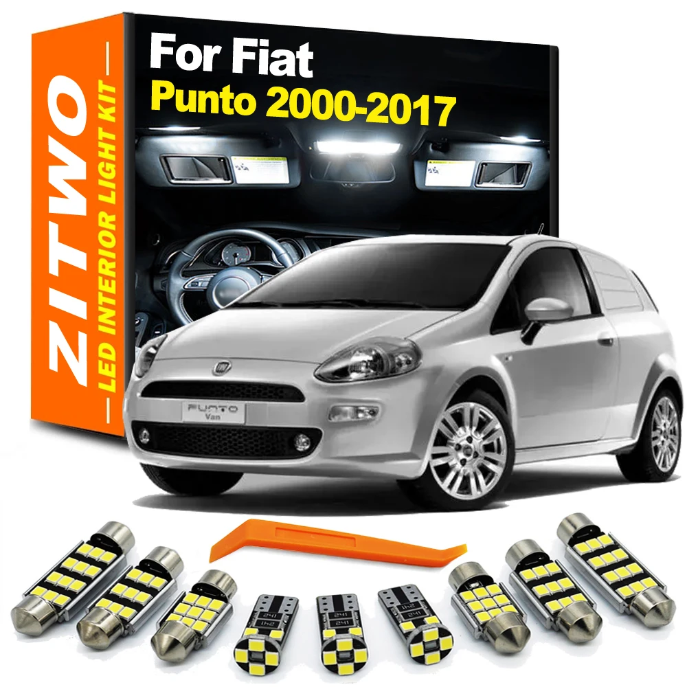 Kit LED interior Canbus ZITWO Fiat Punto Grande Punto Evo 2000-2017
