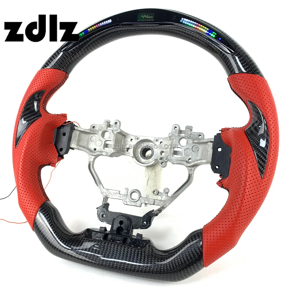 Volante de fibra de carbono LED para Lexus ES, IS, GS, LS, NX y RX - imagen 3