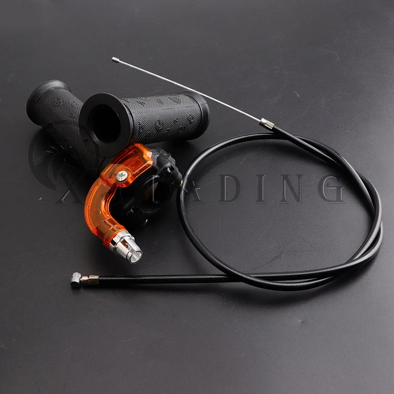 Kit de acelerador giratorio negro para mini moto