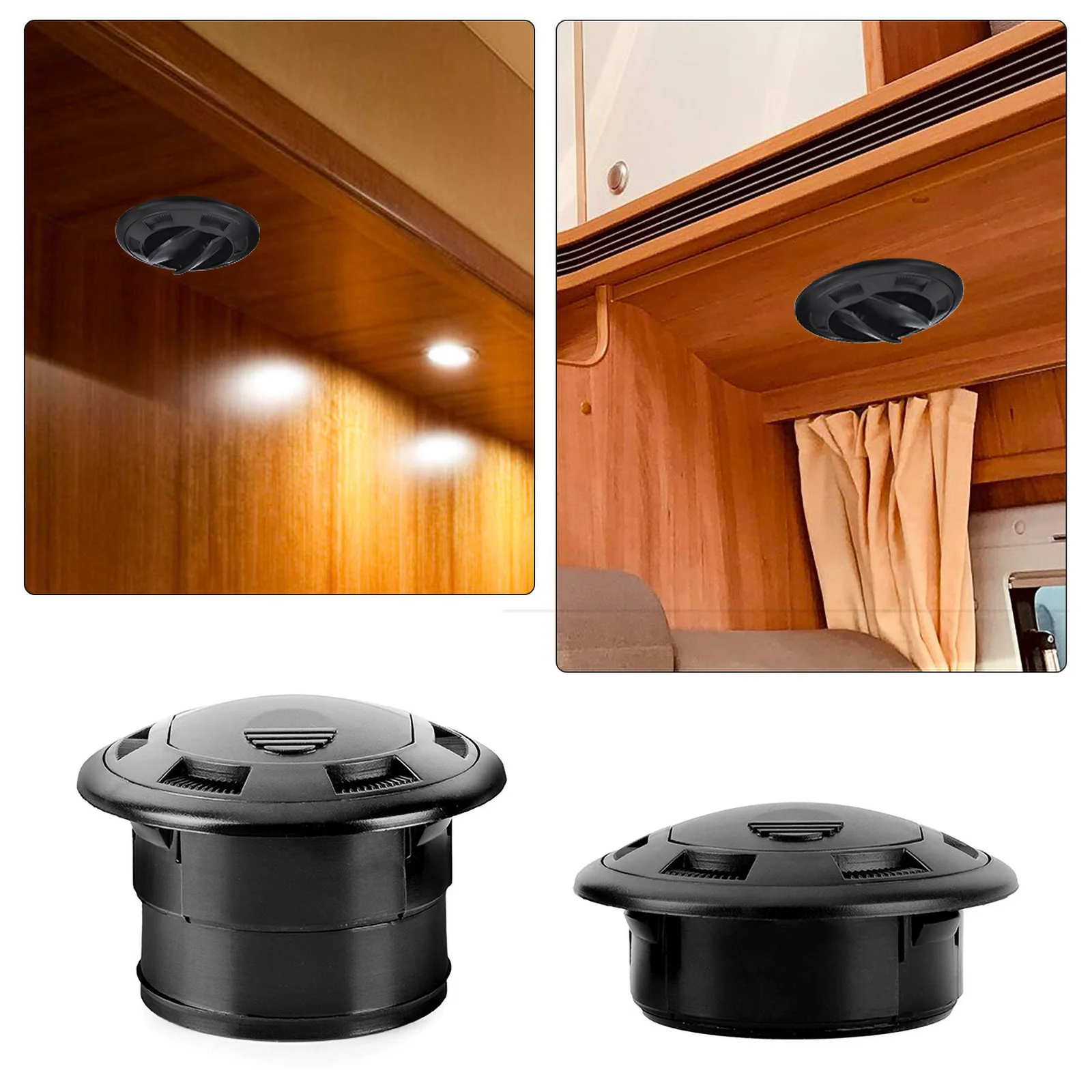 Pomo Ventilación Universal Salpicadero 75mm – Camper, Caravana y Camión - imagen 2