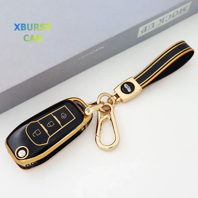 Carcasa mando inteligente Ford 3 botones – Figo Fiesta Ecosport
