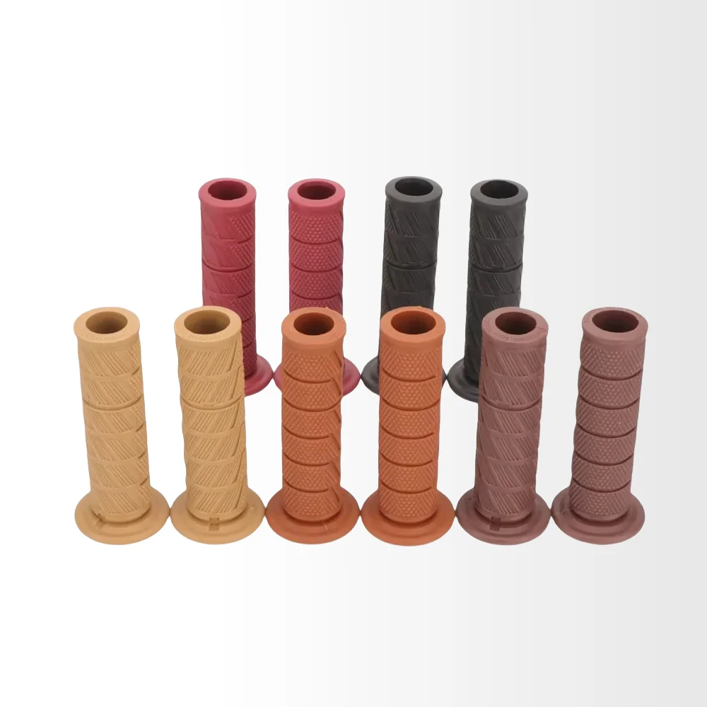 Puños de moto retro de 22 mm para Honda GN125, CG125 y CB400