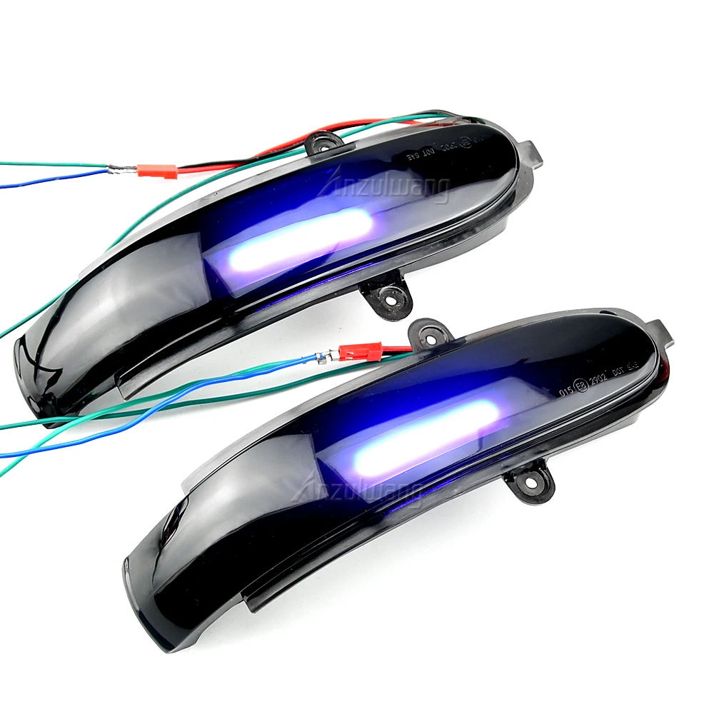 Señal de giro dinámica LED espejo lateral secuencial Mercedes C W203 - imagen 2
