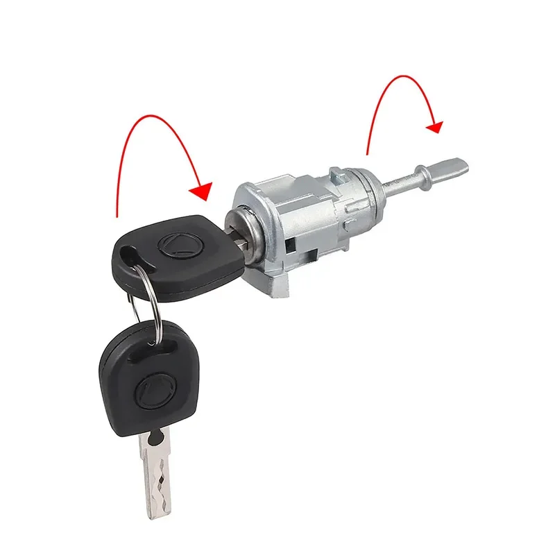 Cilindro de cerradura izq. y der. para Golf/Bora/Skoda juego - imagen 3