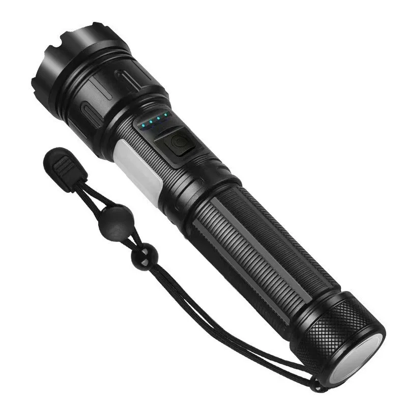 Linterna LED recargable P50 con base magnética y luz COB - imagen 5