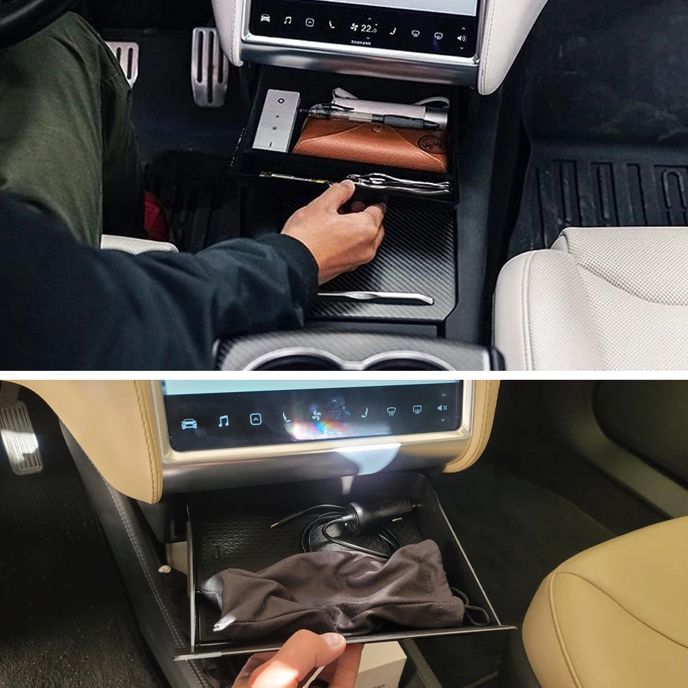 Organizador de consola central ABS para Tesla Model S y Model X - imagen 3