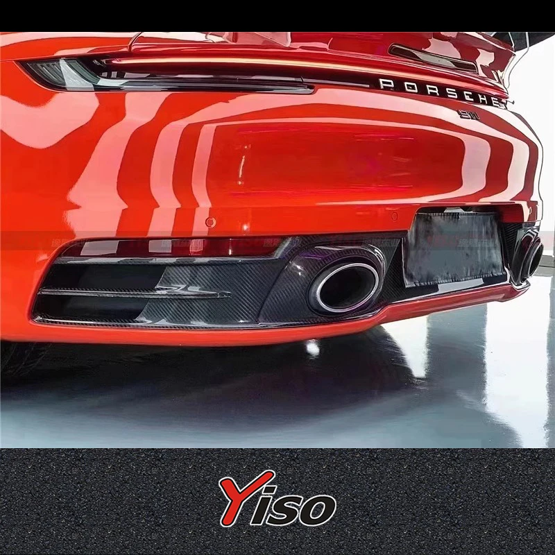 Labio trasero de fibra de carbono OEM para Porsche 911 992