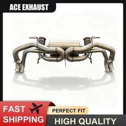 ACE tubo escape inoxidable Audi R8 V10 5.2L catback rendimiento