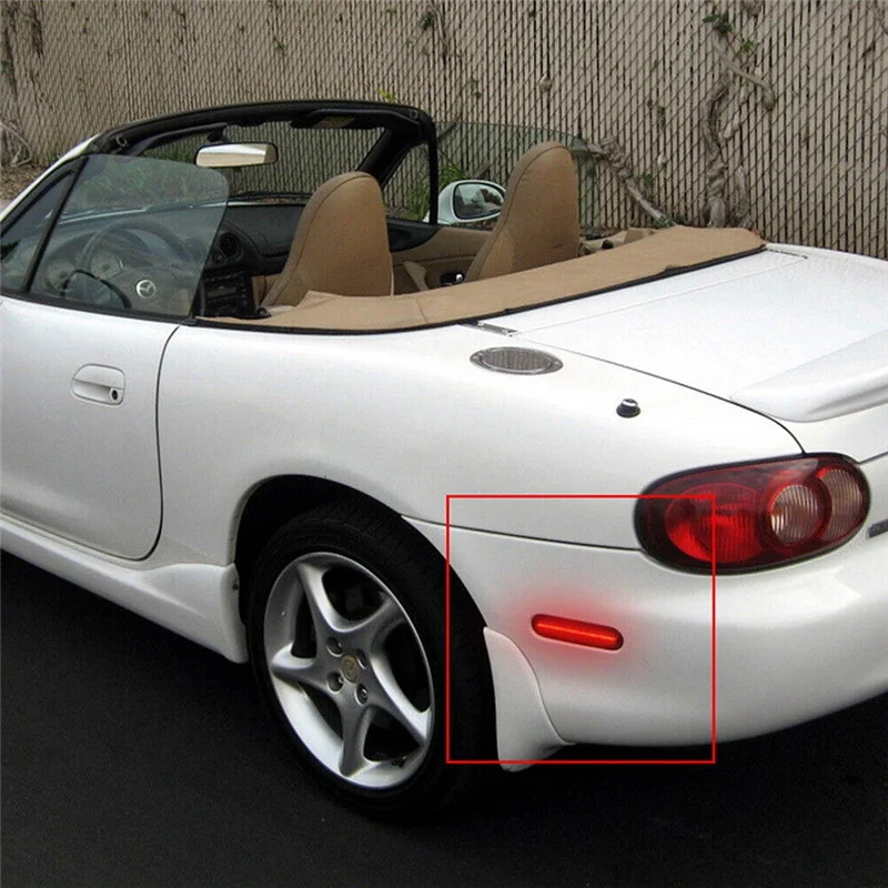 LED guardabarros delantero y trasero + lente ahumada - Mazda MX-5 - imagen 5