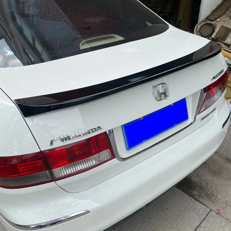 Para Honda Accord 2003--2005, sedán de 7. a generación, tapa del maletero trasero, alerón de labio, alas, Material ABS, Kit de carrocería de estilo de afinación de coche, accesorios - imagen 4