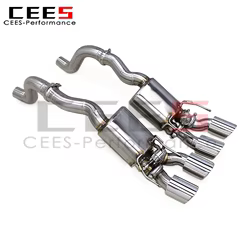 Sistema de escape catback Cees para Chevrolet Corvette C6 V8 6.2