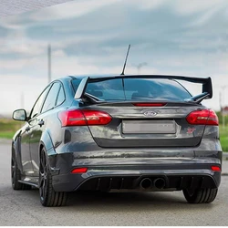 Alerón trasero ABS para Ford Focus 2015-2017 sin pintar