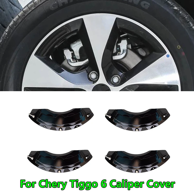 Cubiertas de pinza de freno de aluminio para Chery Tiggo 6