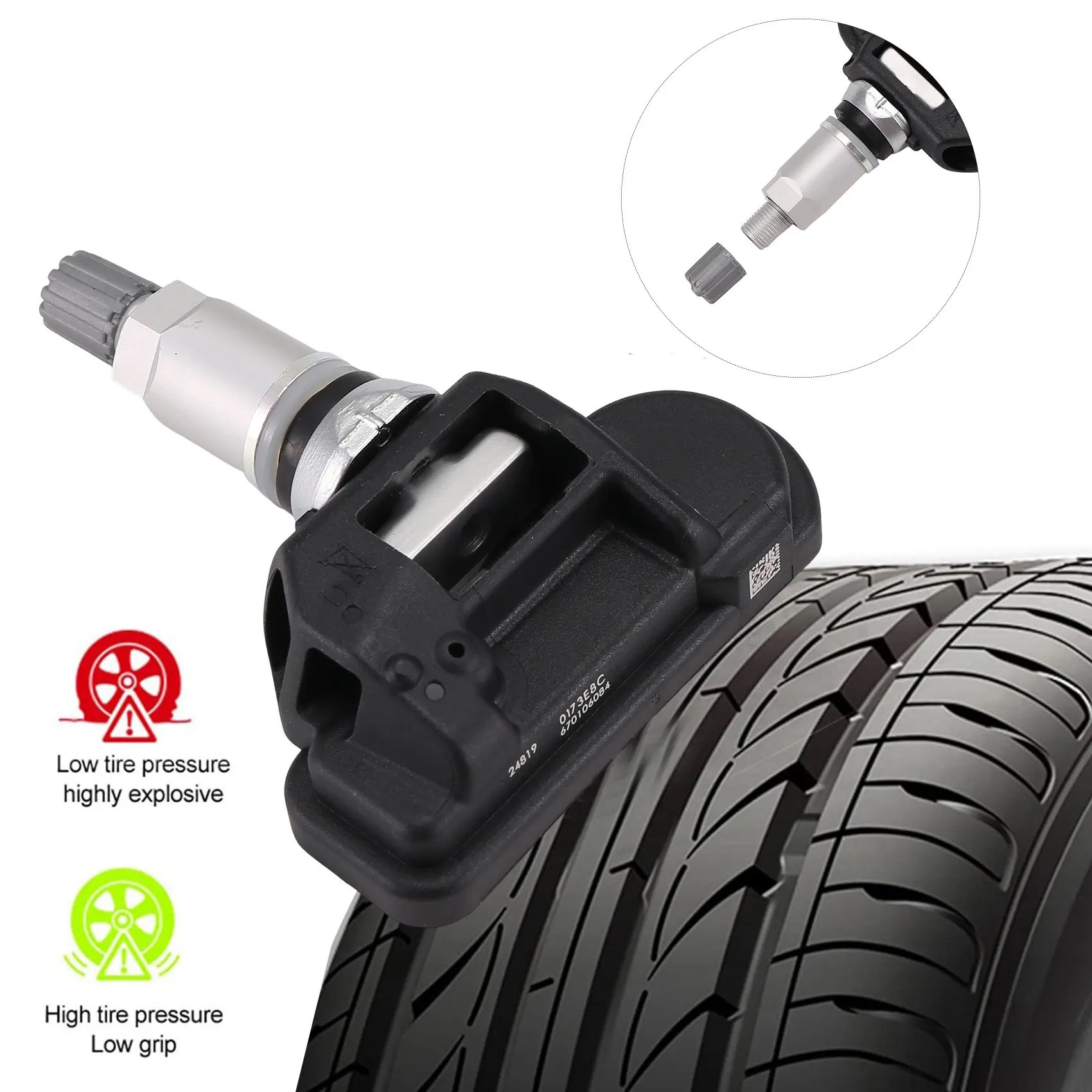 Sensor de presión de neumáticos TPMS 433 MHz – Ducato, Jumper, Boxer - imagen 3