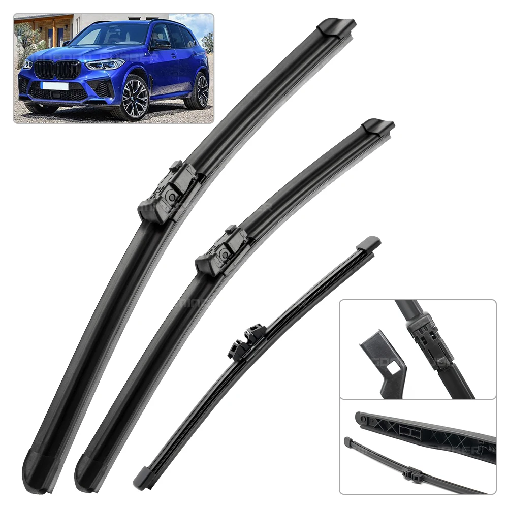Escobillas limpiaparabrisas BMW X5 G05 (2019-2023) juego completo - imagen 2