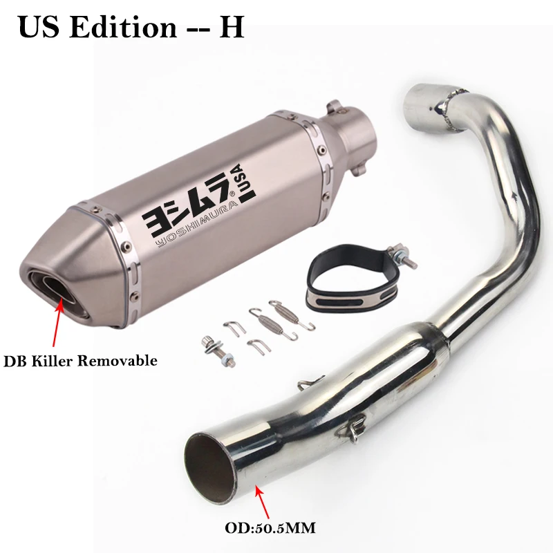 Escape completo Honda CB600F Hornet 600 con DB Killer extraíble - imagen 5